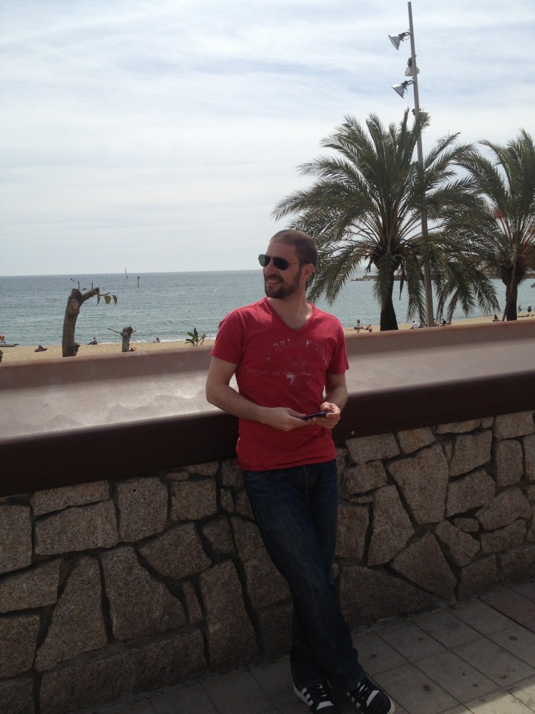 Platges de barcelona. +1 point pour être le seul à avoir ramené les RayBans.